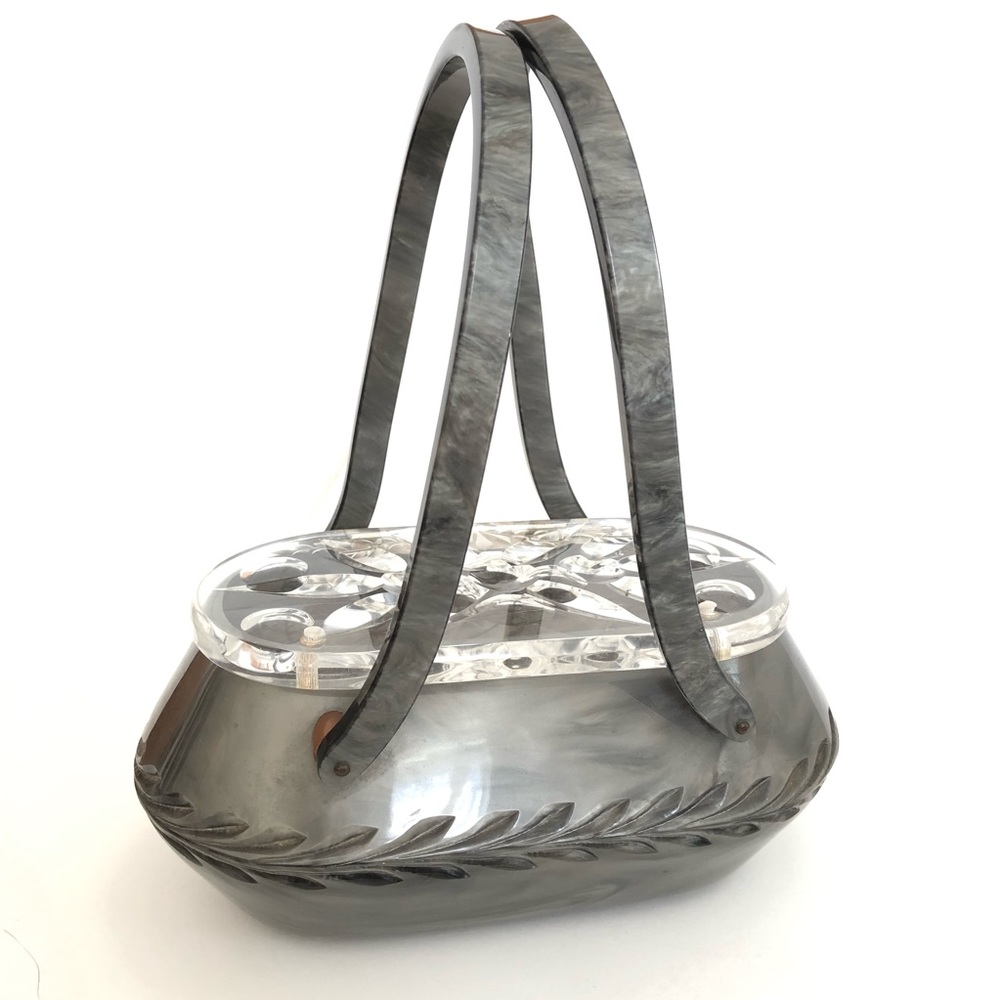 Vintage 1950s Rialto of New York Lucite box purse